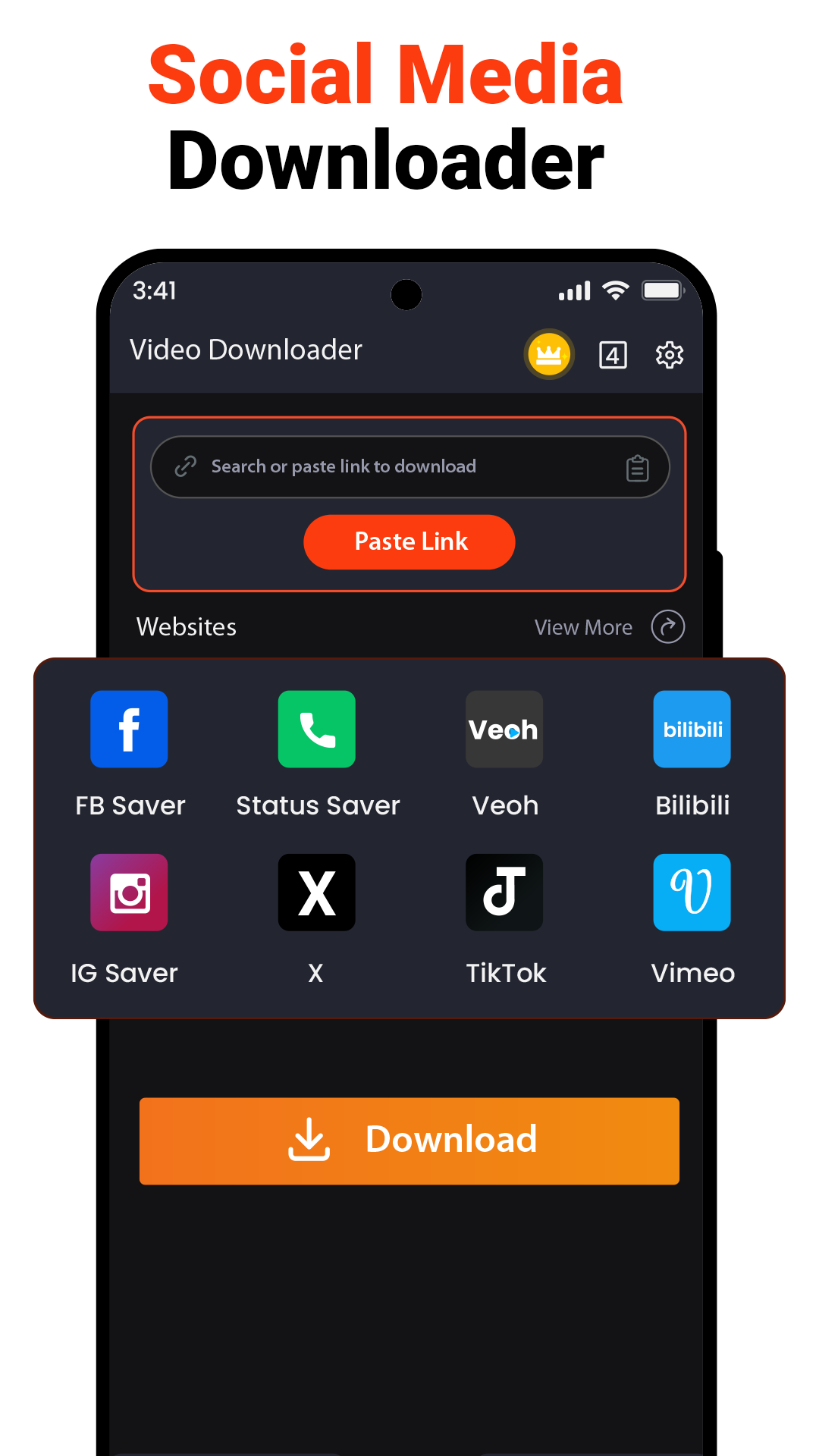 اسکرین شات 5 برنامه Video Downloader