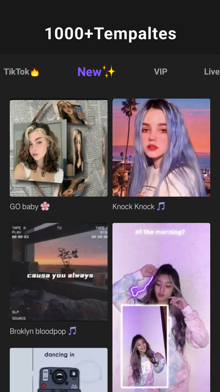 اسکرین شات 1 برنامه vivacut (ویوا کات)