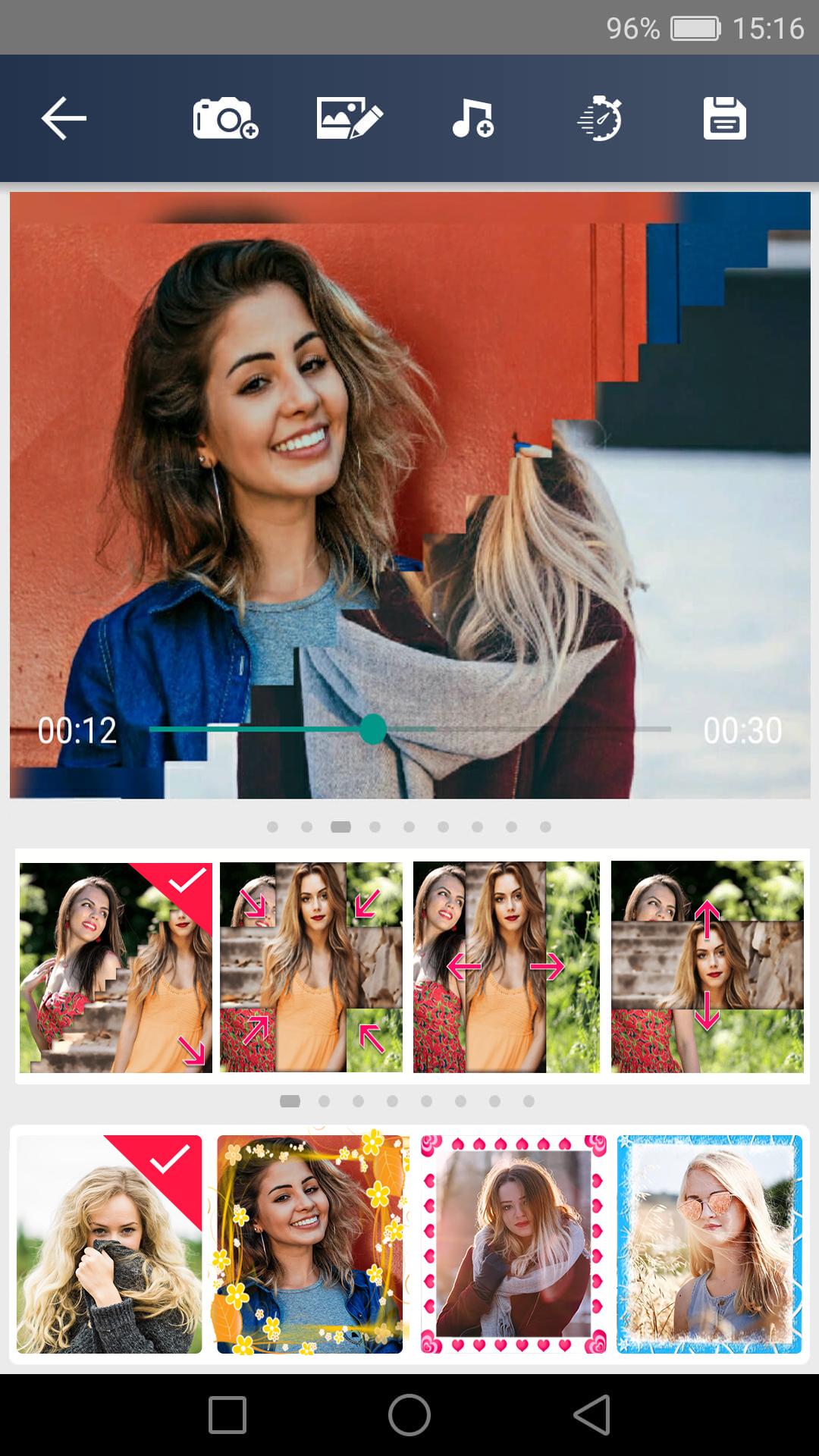 اسکرین شات 8 برنامه Music video - photo slideshow