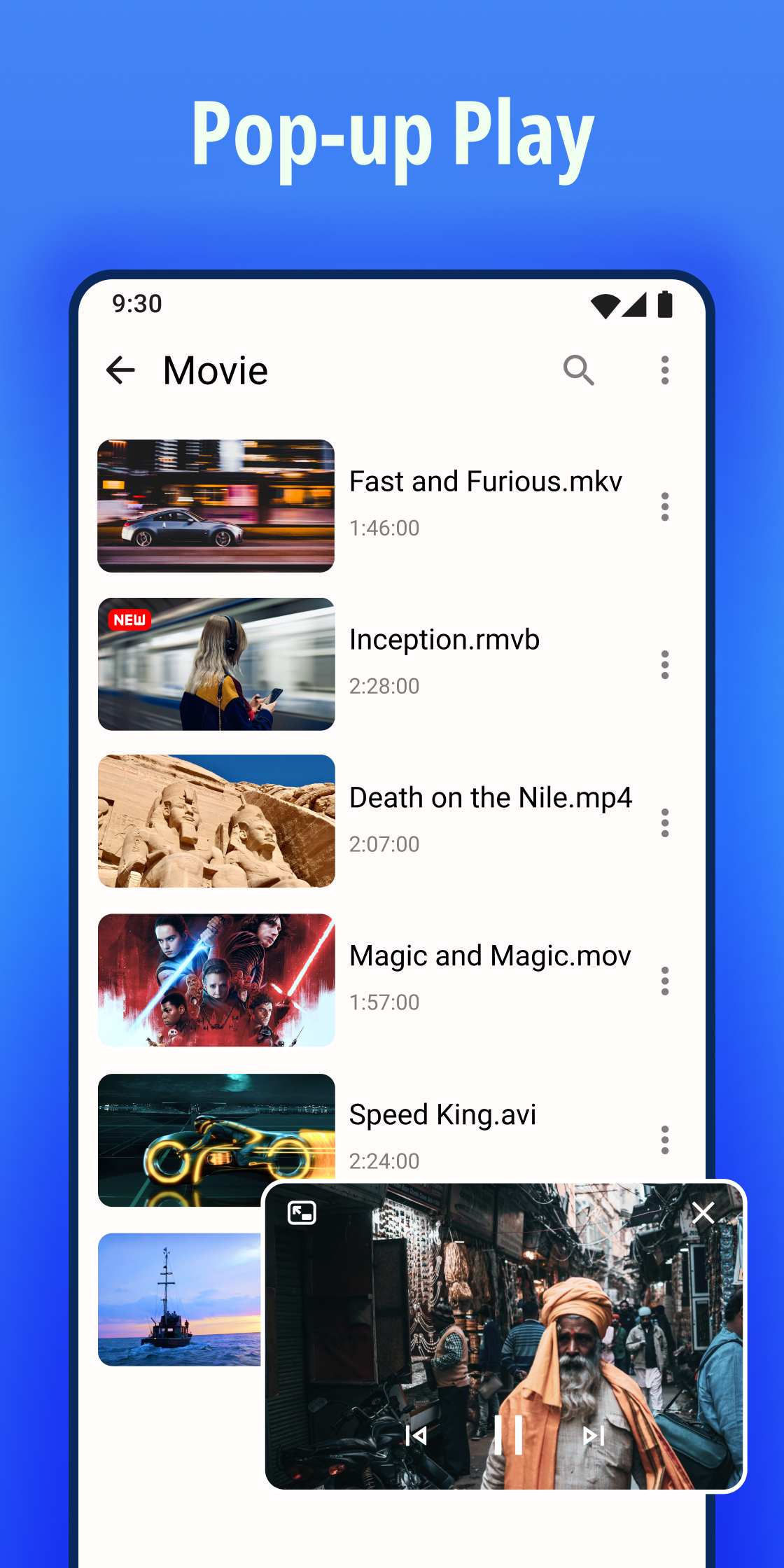 اسکرین شات 3 برنامه Video Player All Format