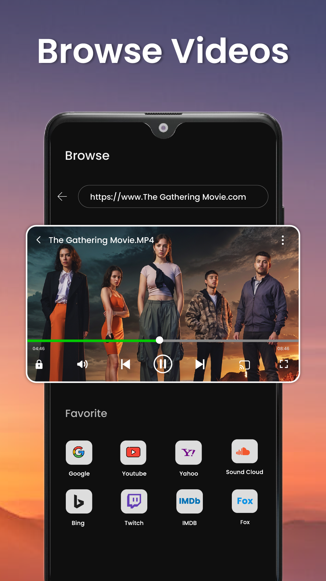 اسکرین شات 5 برنامه HD Video Player All Format