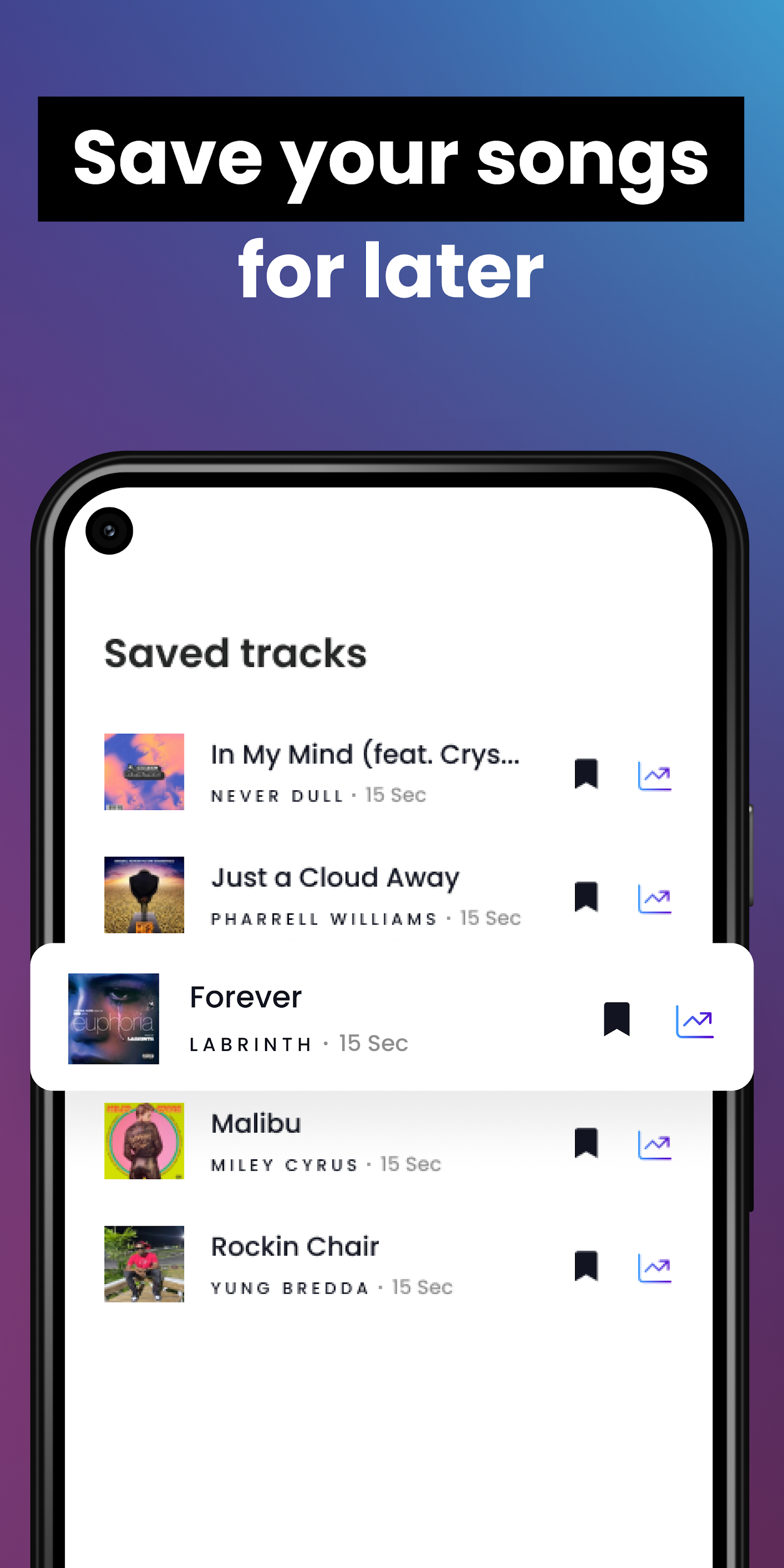 اسکرین شات 5 برنامه vidIQ Viral - Trending songs