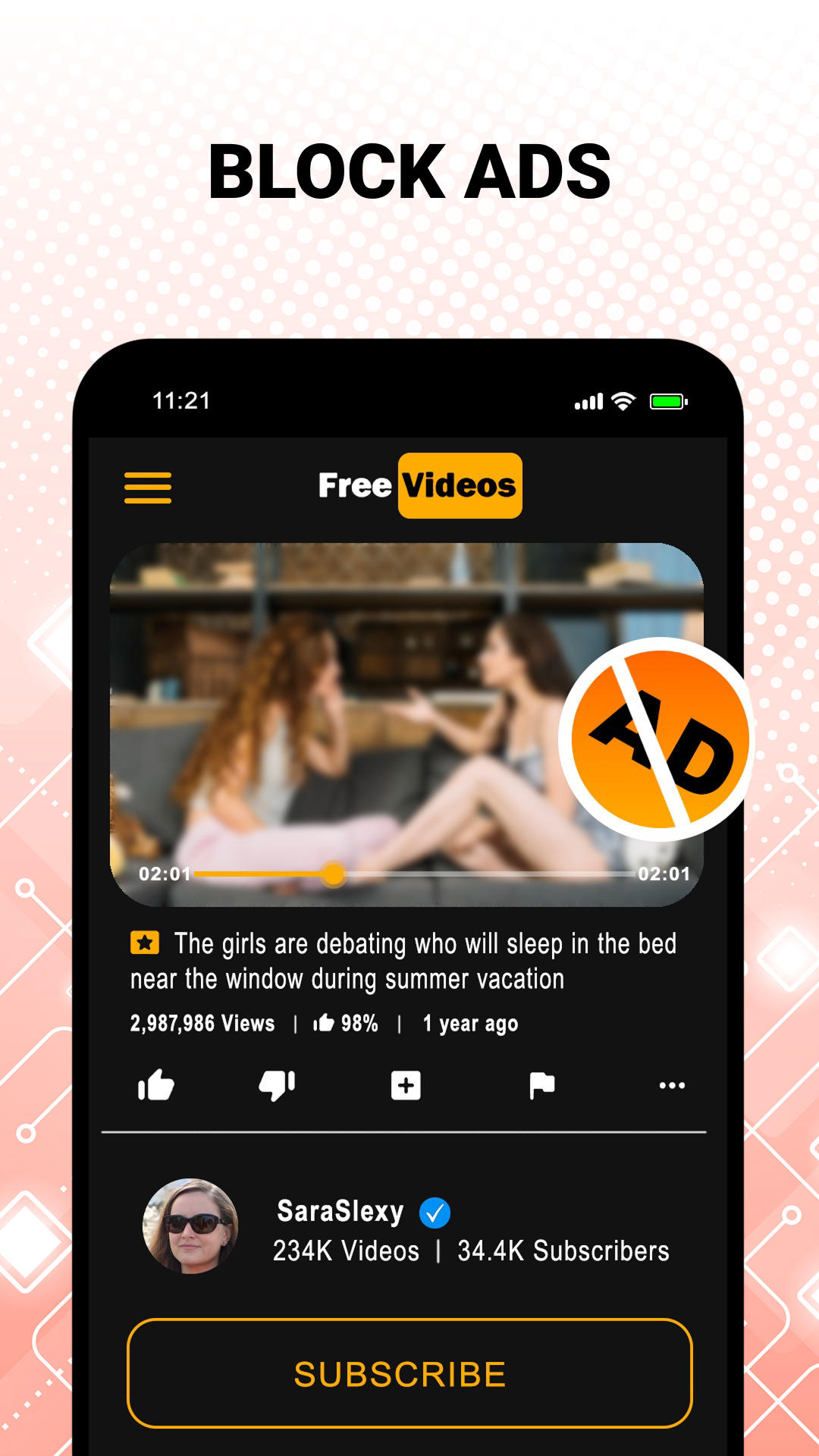 اسکرین شات 3 برنامه All Video Downloader Master