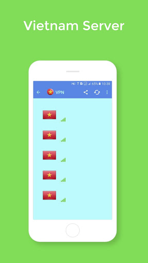 اسکرین شات 1 برنامه Vietnam VPN Browser - Power VPN Online
