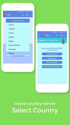 اسکرین شات 4 برنامه Vietnam VPN Browser - Power VPN Online