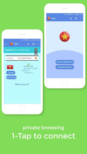 اسکرین شات 5 برنامه Vietnam VPN Browser - Power VPN Online