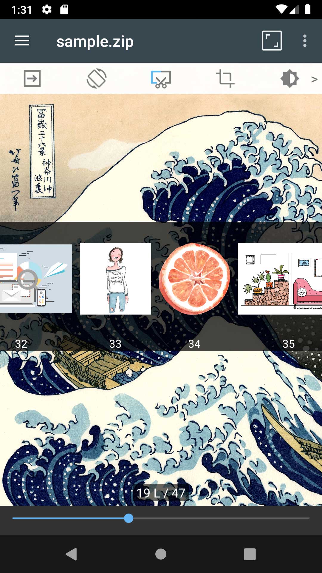 اسکرین شات 3 برنامه ComicScreen - PDF, ComicReader