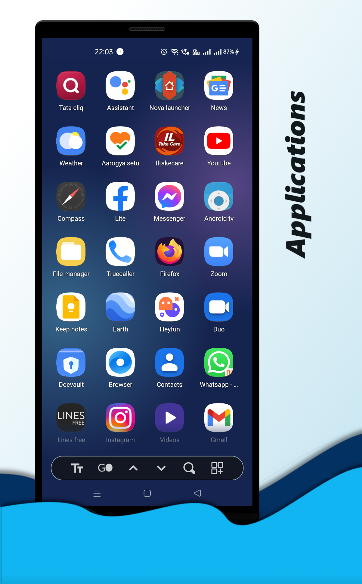 اسکرین شات 5 برنامه Interactive Launcher