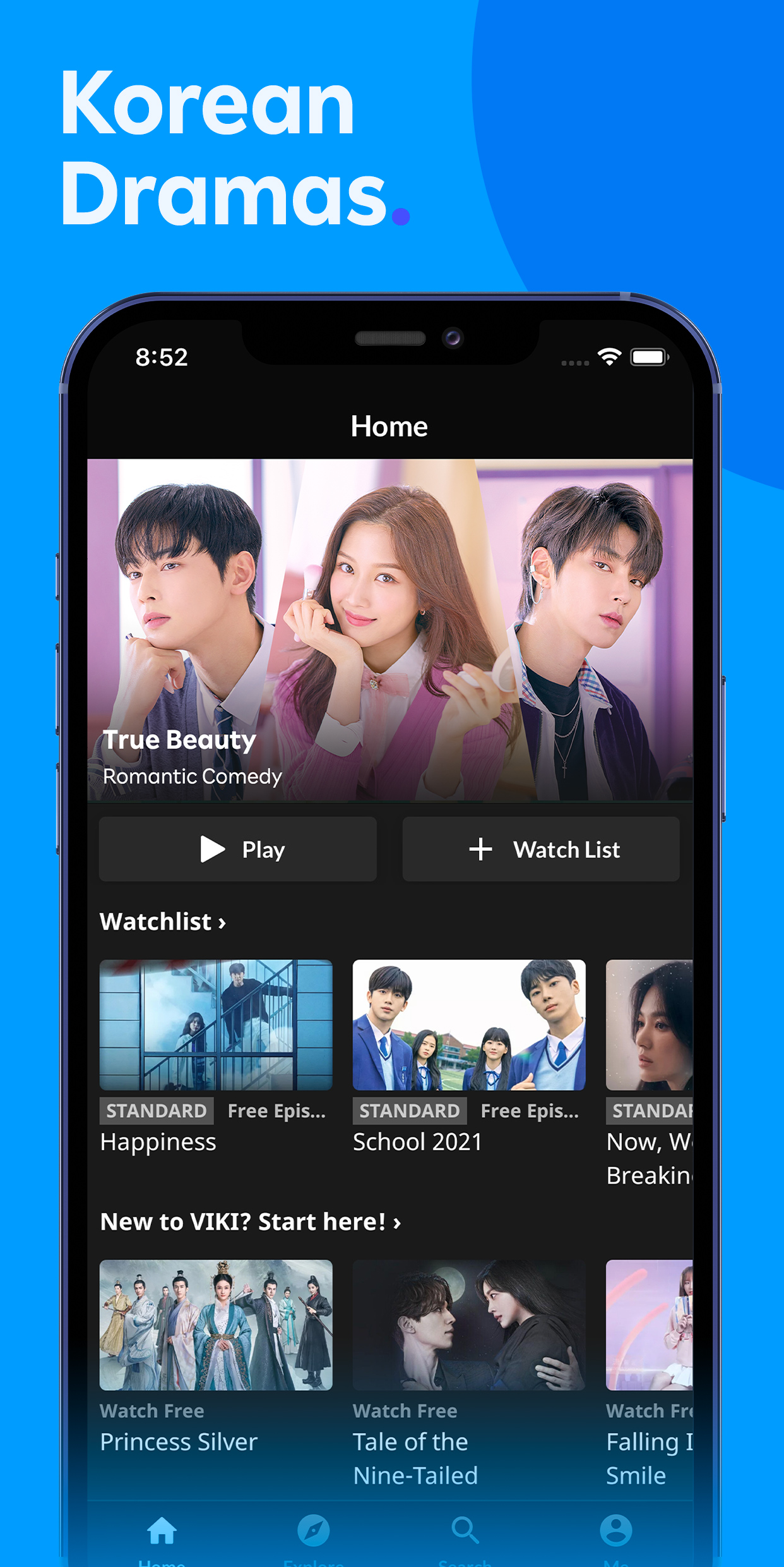 اسکرین شات 1 برنامه Viki: Asian Dramas & Movies