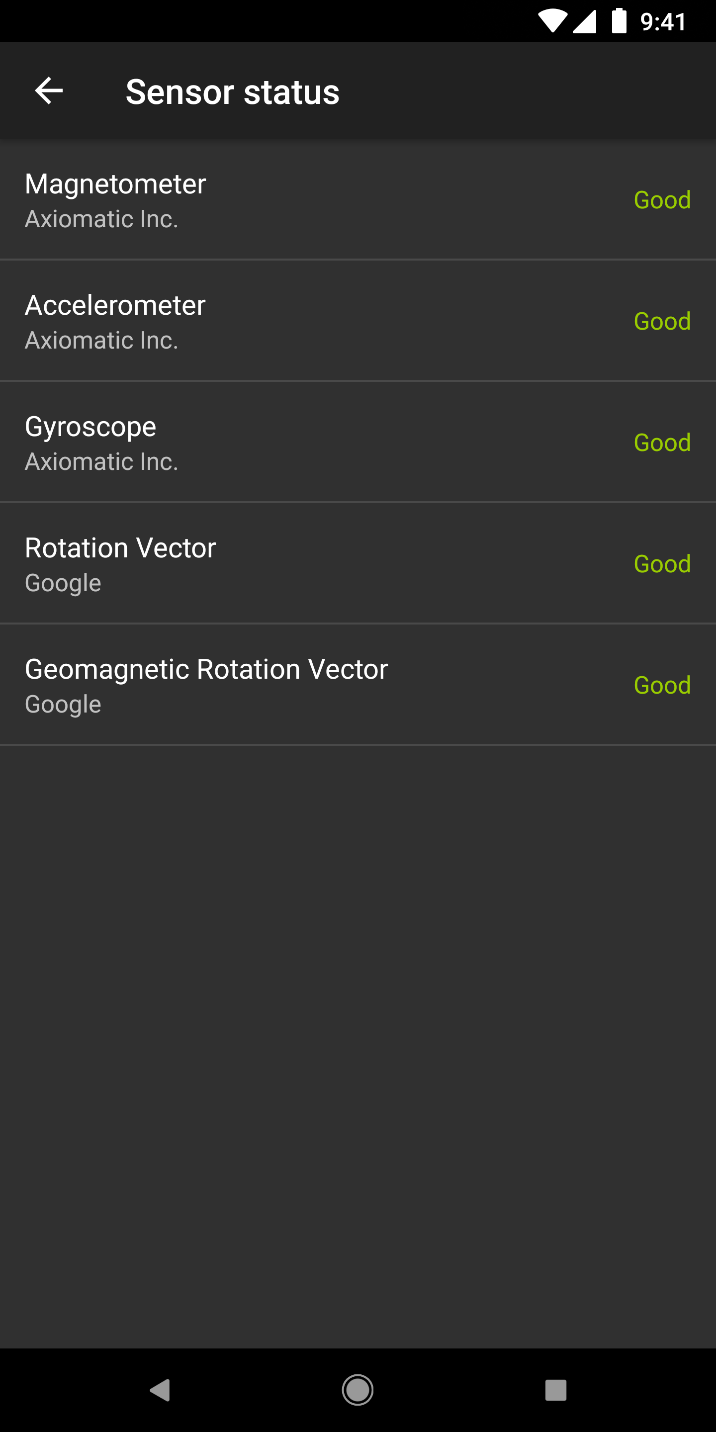 اسکرین شات 7 برنامه Digital Compass