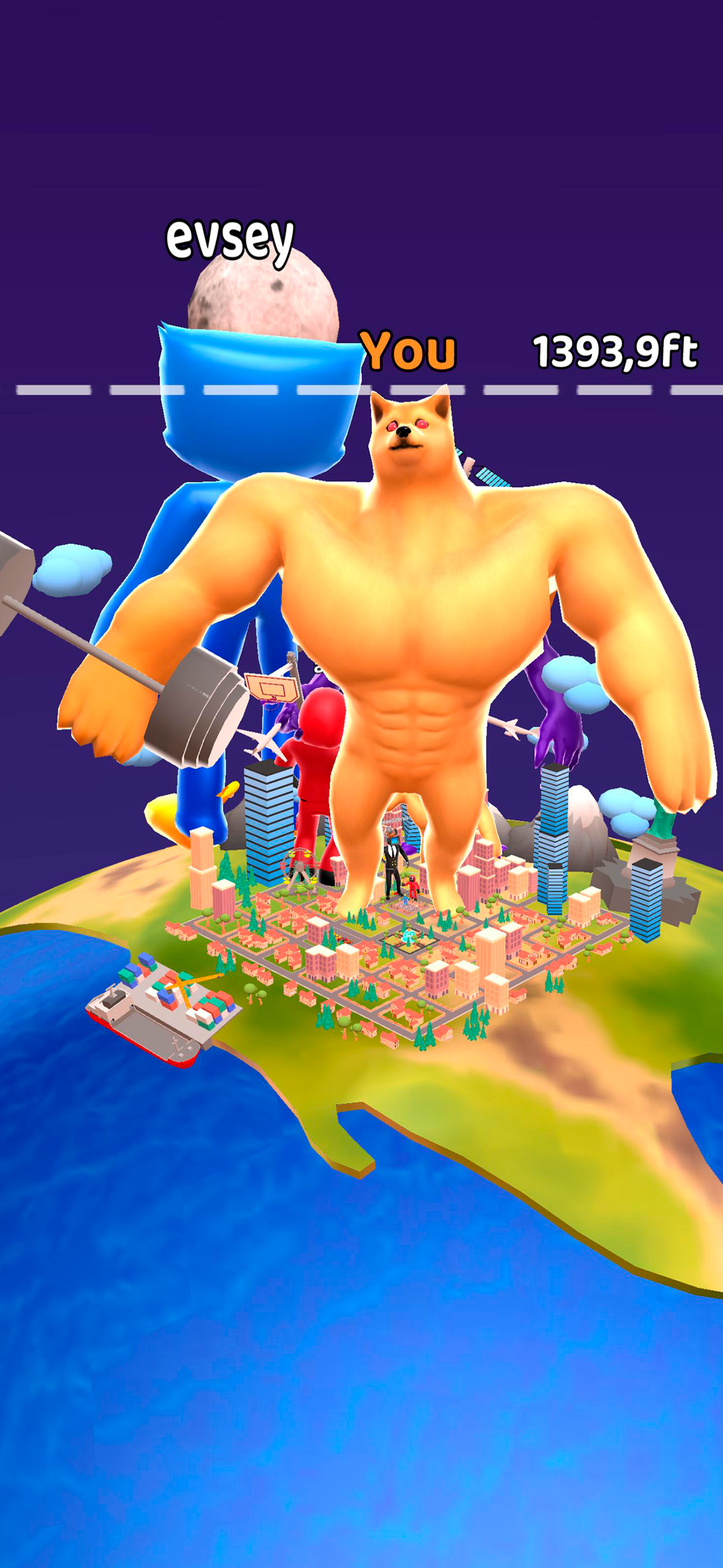 اسکرین شات 5 بازی Lifting Hero: More Strong