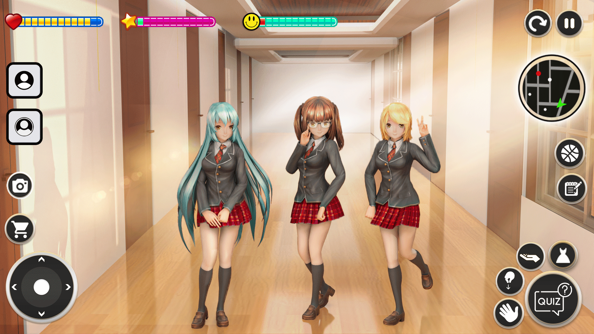اسکرین شات 6 بازی High School Girl Life Sim 3D