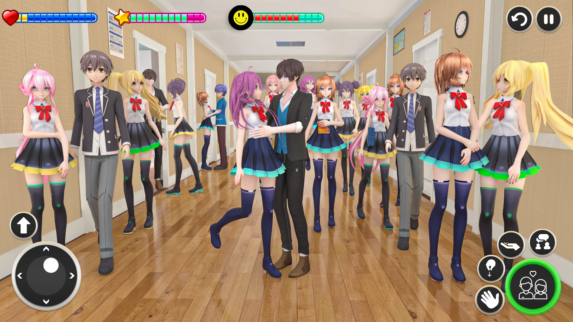 اسکرین شات 2 بازی High School Girl Life Sim 3D