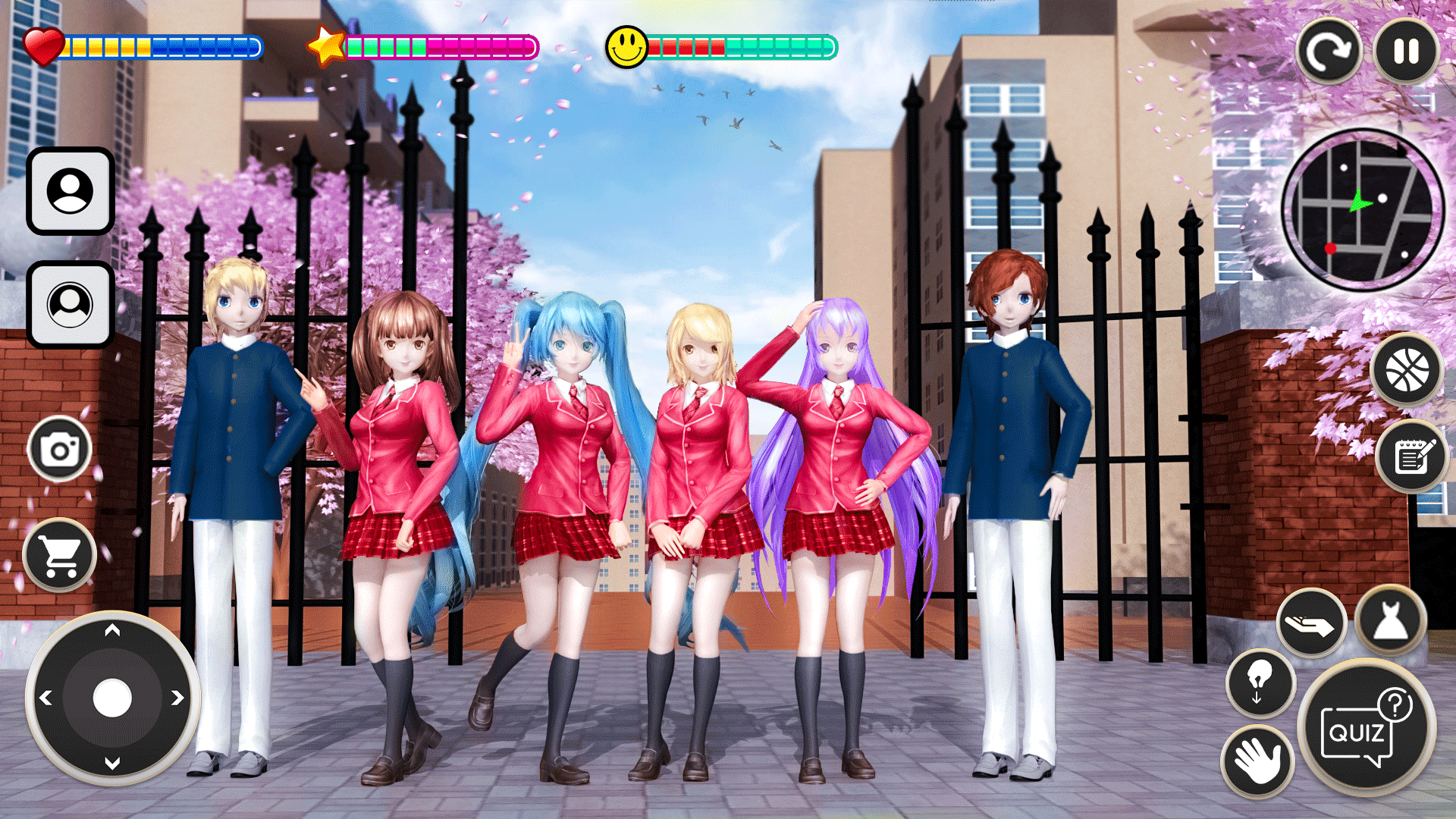 اسکرین شات 7 بازی High School Girl Life Sim 3D