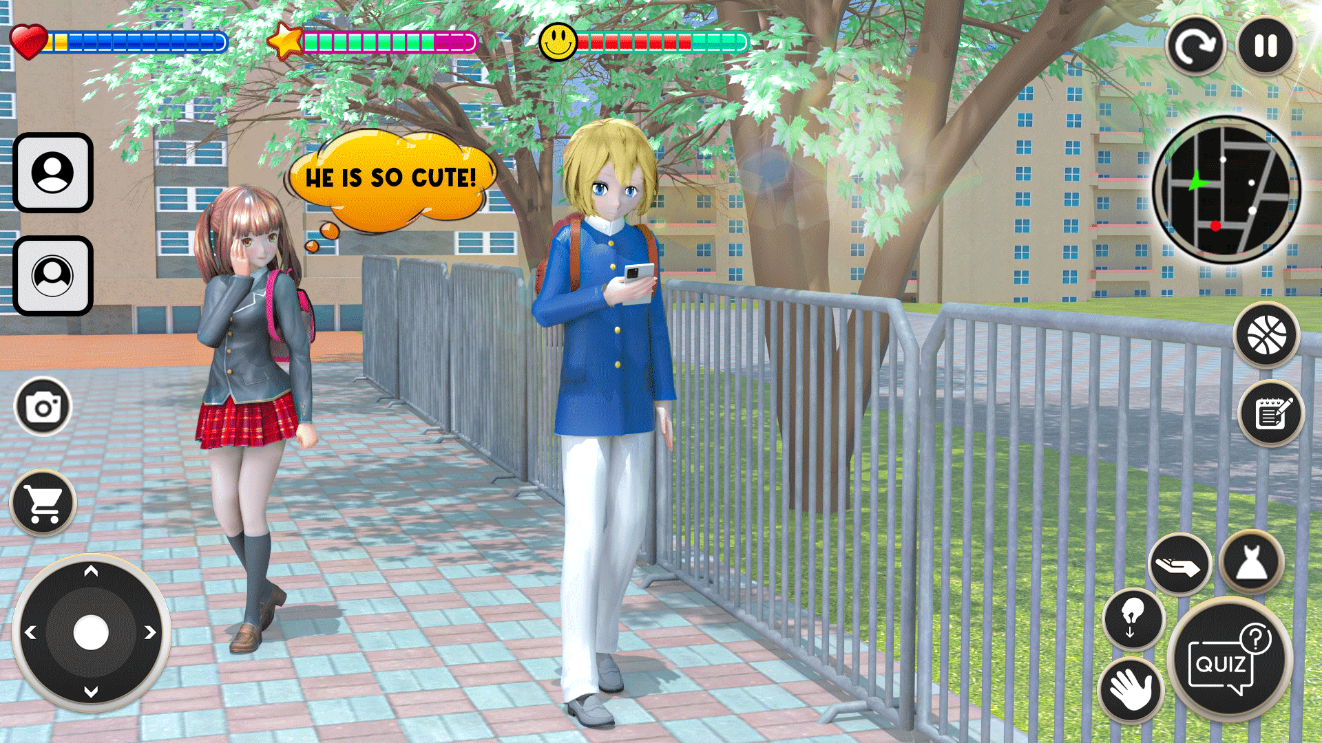 اسکرین شات 8 بازی High School Girl Life Sim 3D