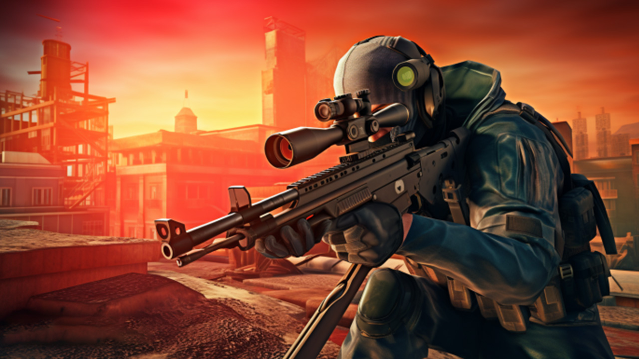 اسکرین شات 1 برنامه Sniper Shooter offline Game
