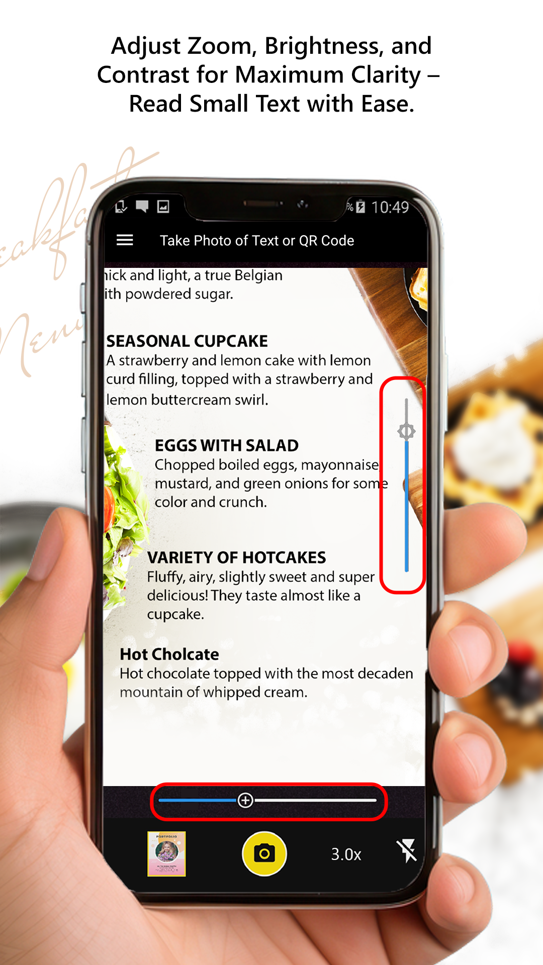 اسکرین شات 2 برنامه Vision Enhancer