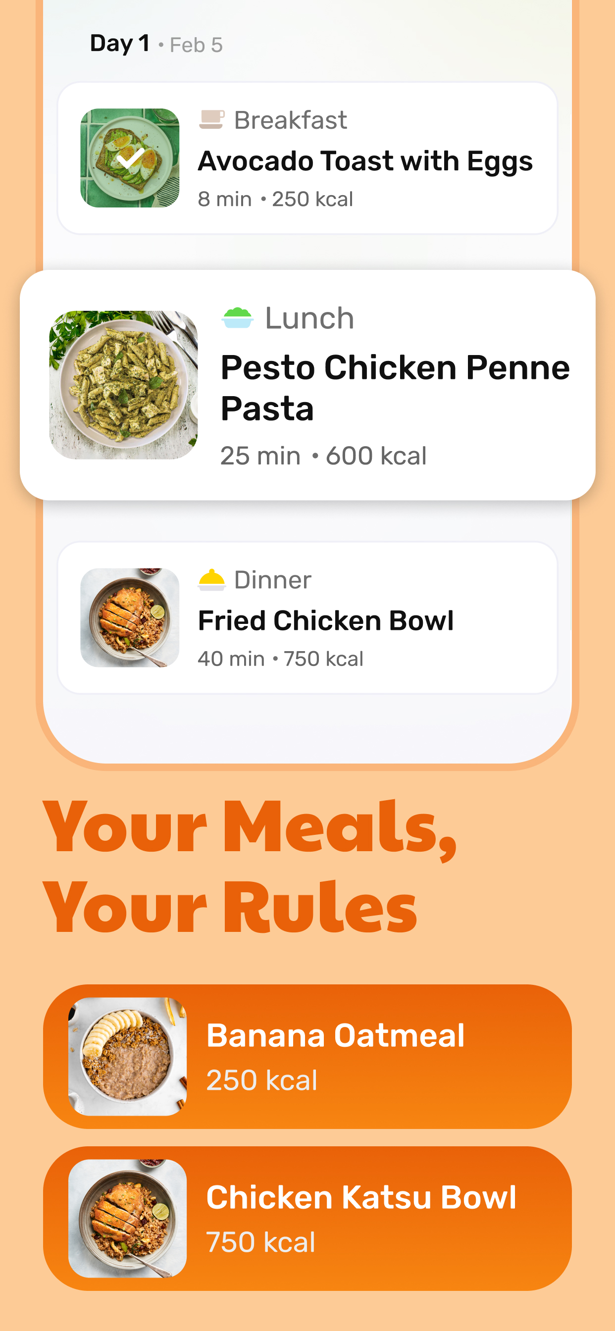 اسکرین شات 7 برنامه AI Calorie Tracker by Eatwise