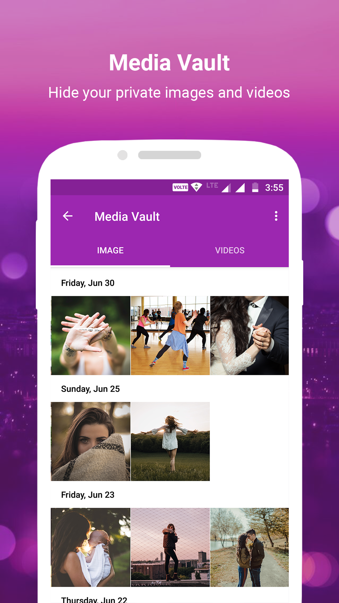 اسکرین شات 8 برنامه Gallery Vault