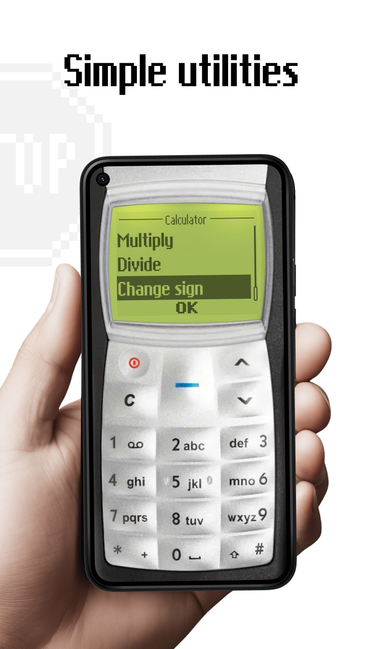 اسکرین شات 4 بازی Brick 1100: your retro phone