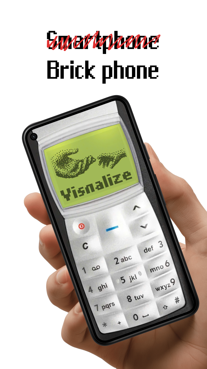 اسکرین شات 1 بازی Brick 1100: your retro phone