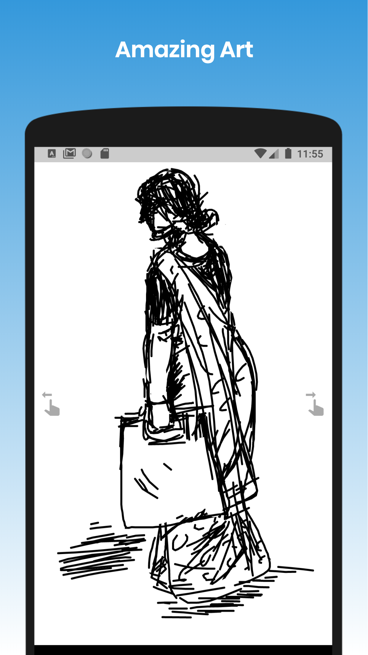 اسکرین شات 5 برنامه Whiteboard: Art Social Network