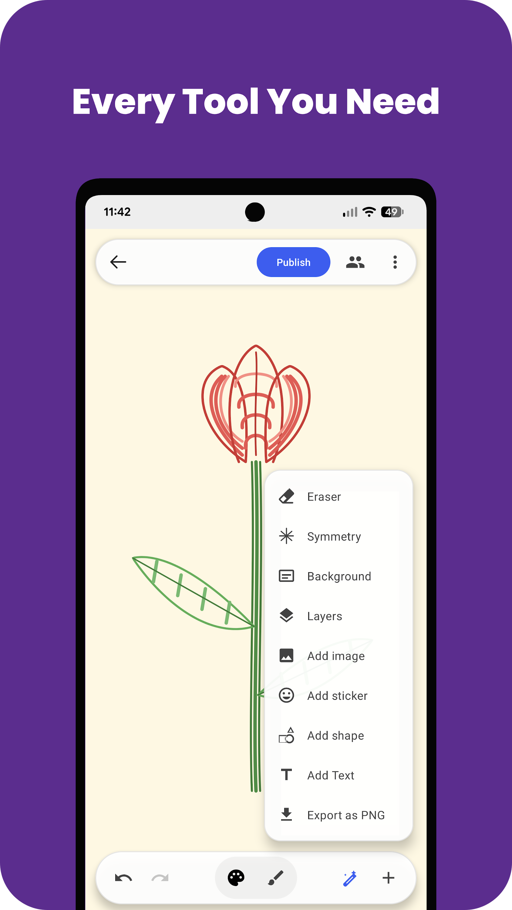 اسکرین شات 4 برنامه Whiteboard