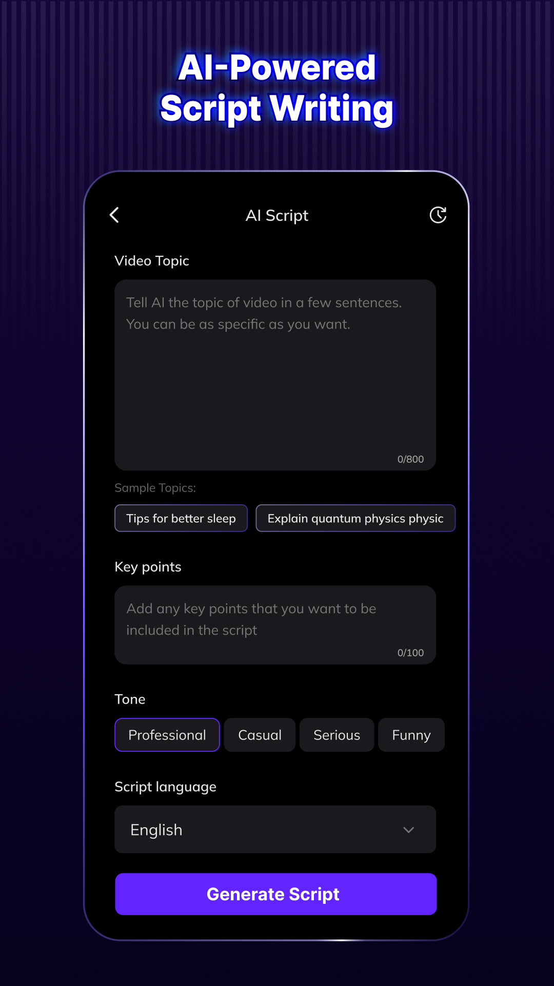 اسکرین شات 8 برنامه Vozo AI Video Translator & Dub