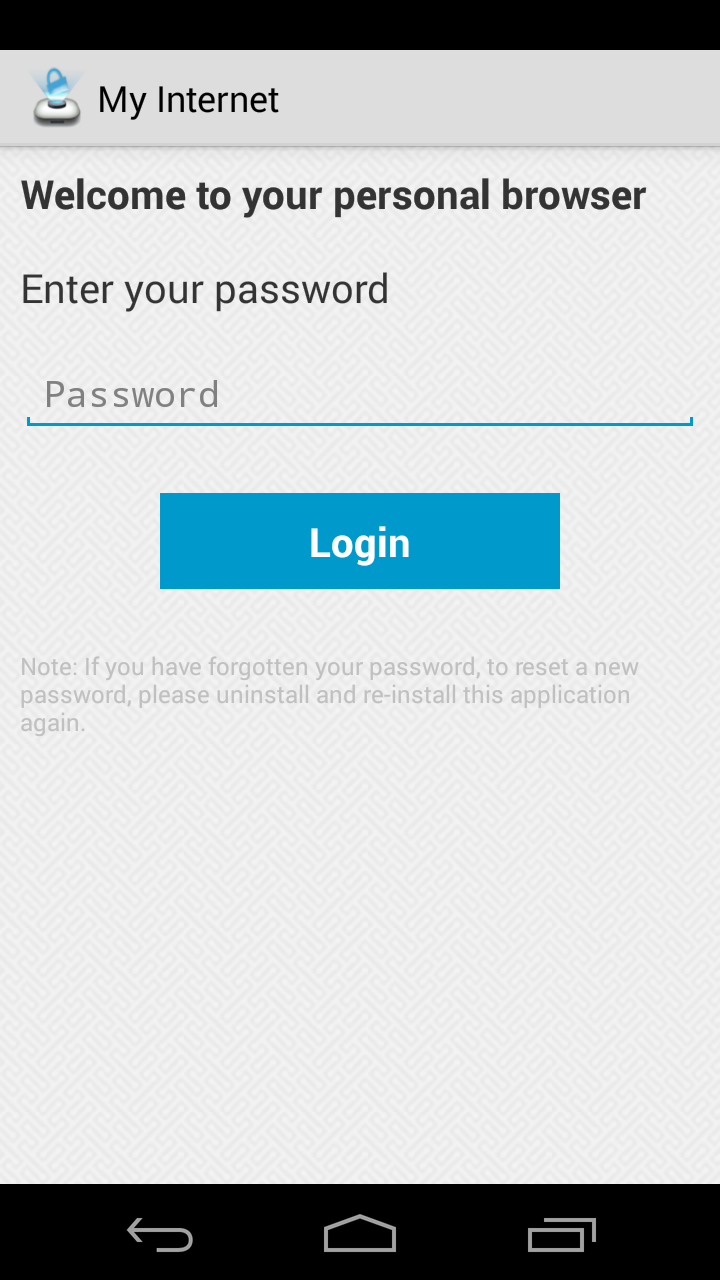 اسکرین شات 1 برنامه My Internet - Private and Fast