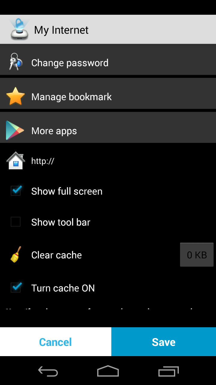 اسکرین شات 8 برنامه My Internet - Private and Fast