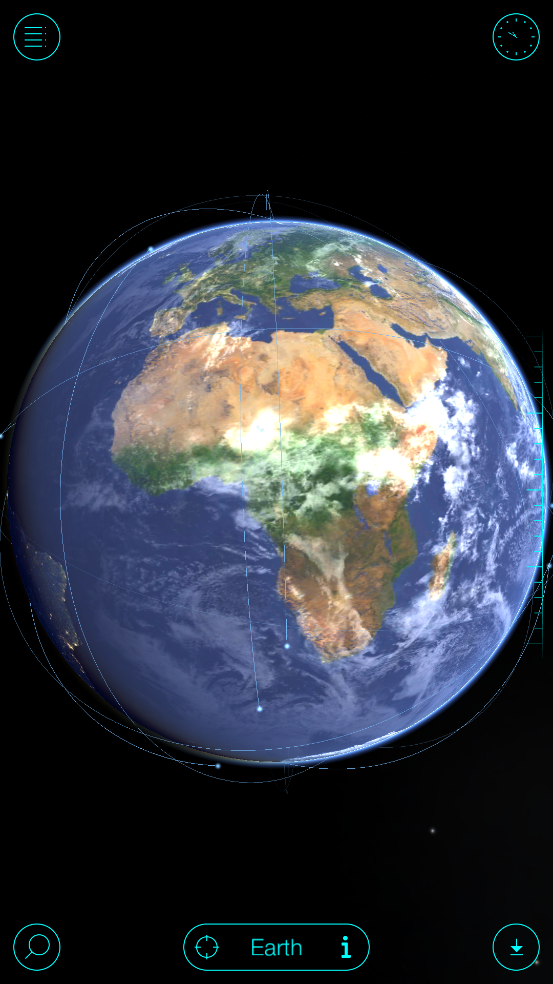 اسکرین شات 1 برنامه Solar Walk Free - Explore the