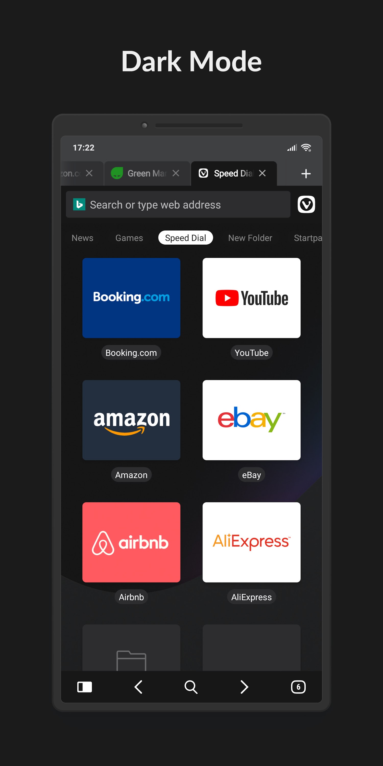 اسکرین شات 2 برنامه Vivaldi Browser Snapshot