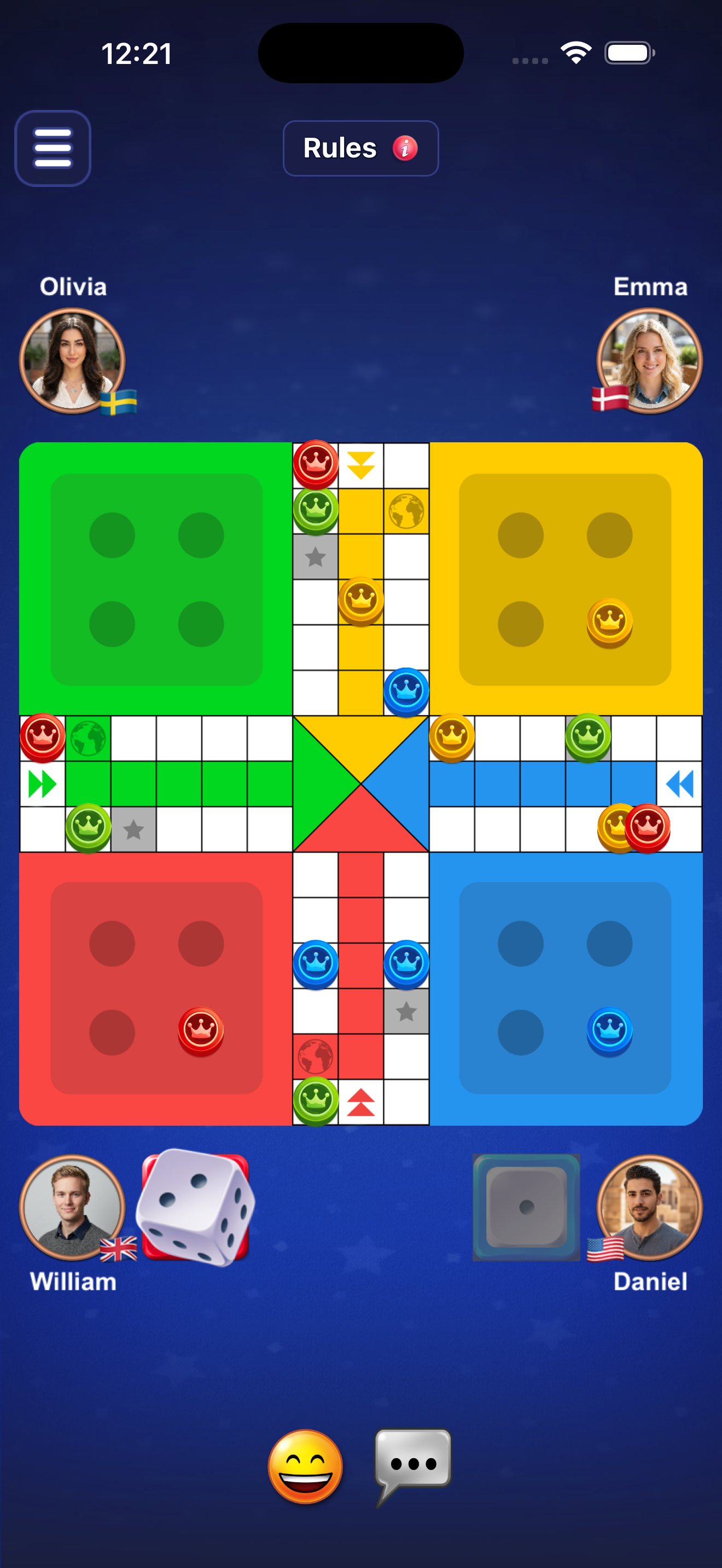 اسکرین شات 2 بازی Ludo Clash: Play Ludo Online