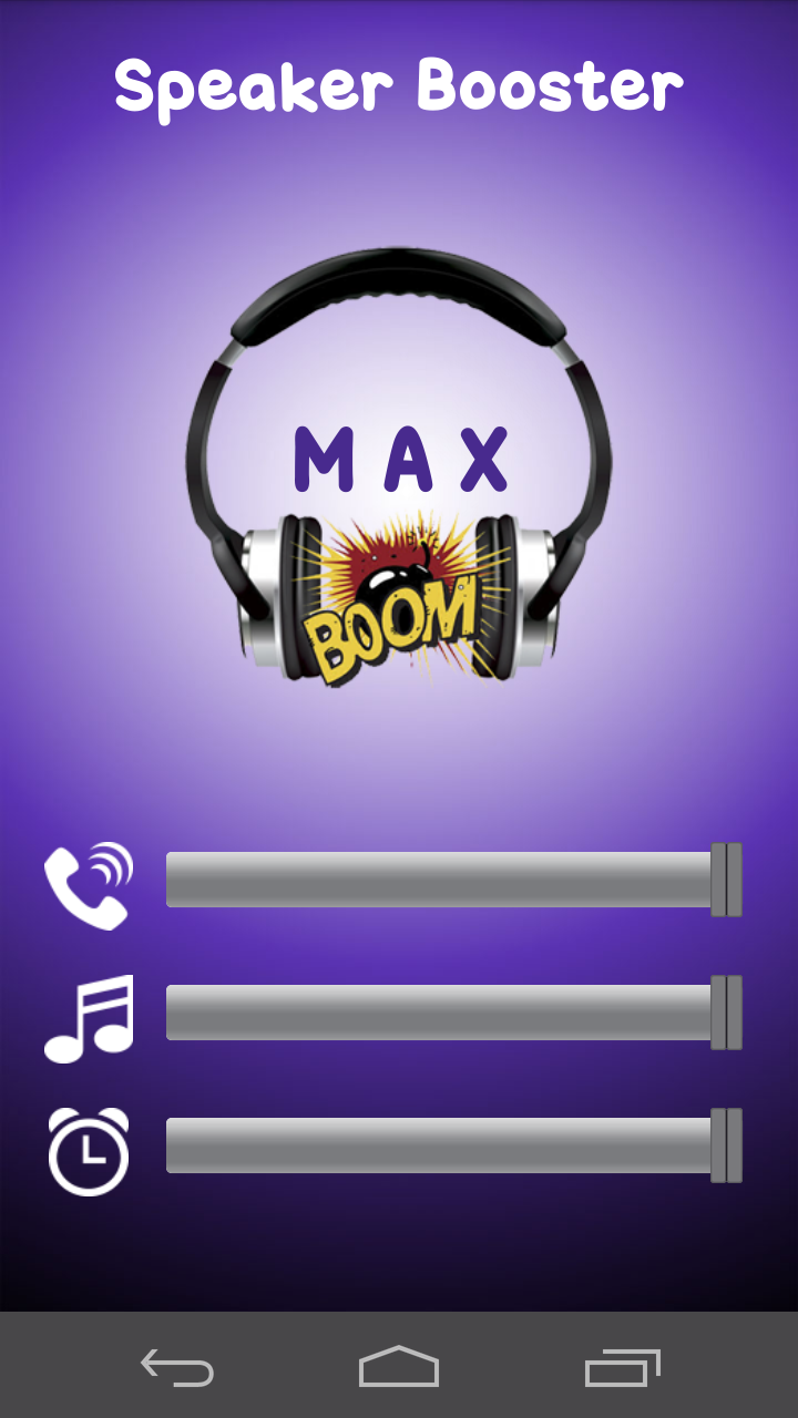 اسکرین شات 2 برنامه Speaker Booster