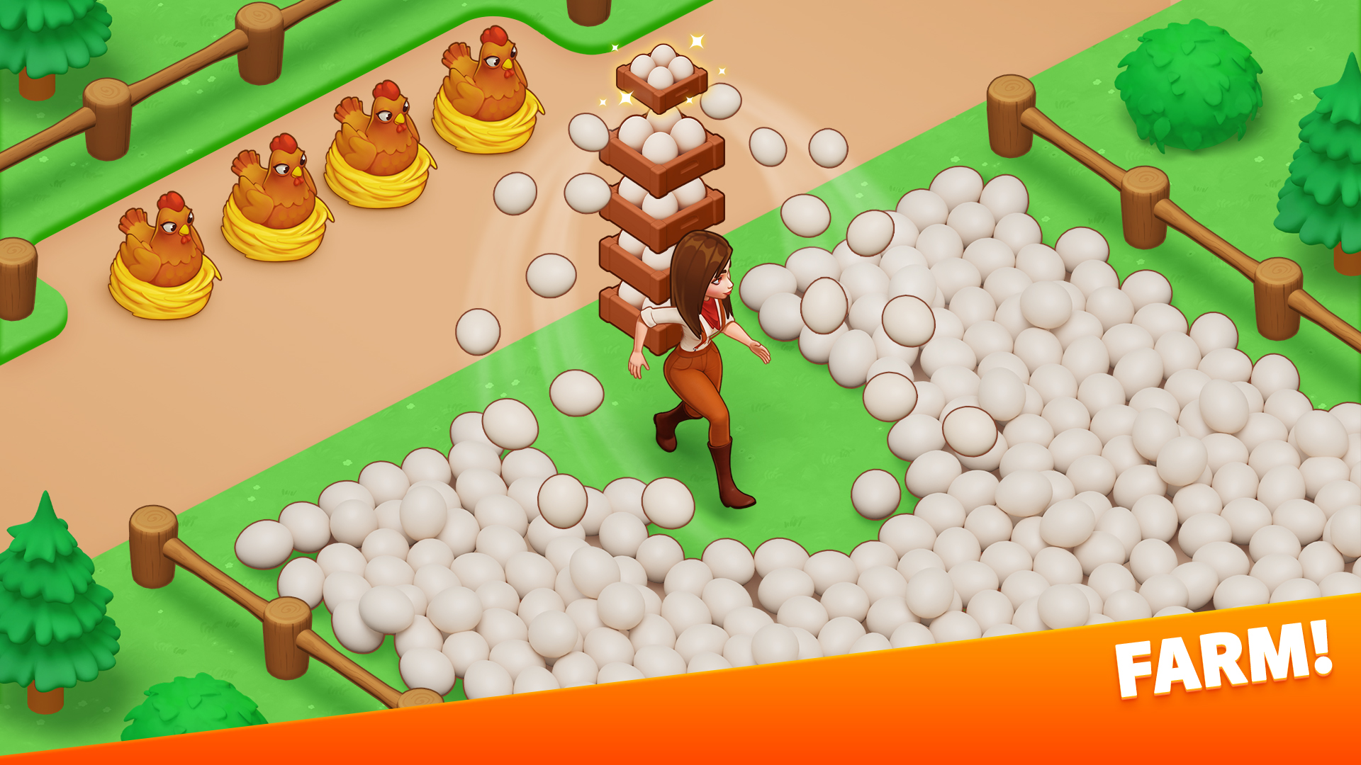 اسکرین شات 3 بازی Klondike Adventures: Farm Game