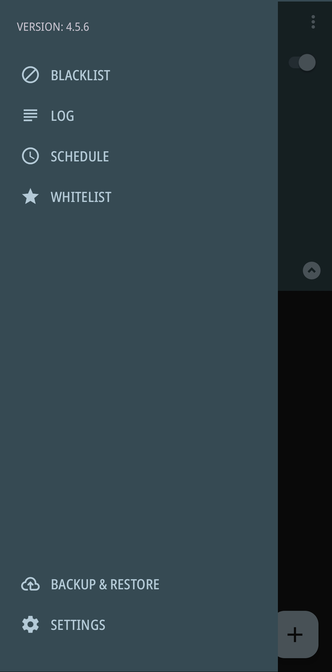 اسکرین شات 7 برنامه Calls Blacklist - Call Blocker