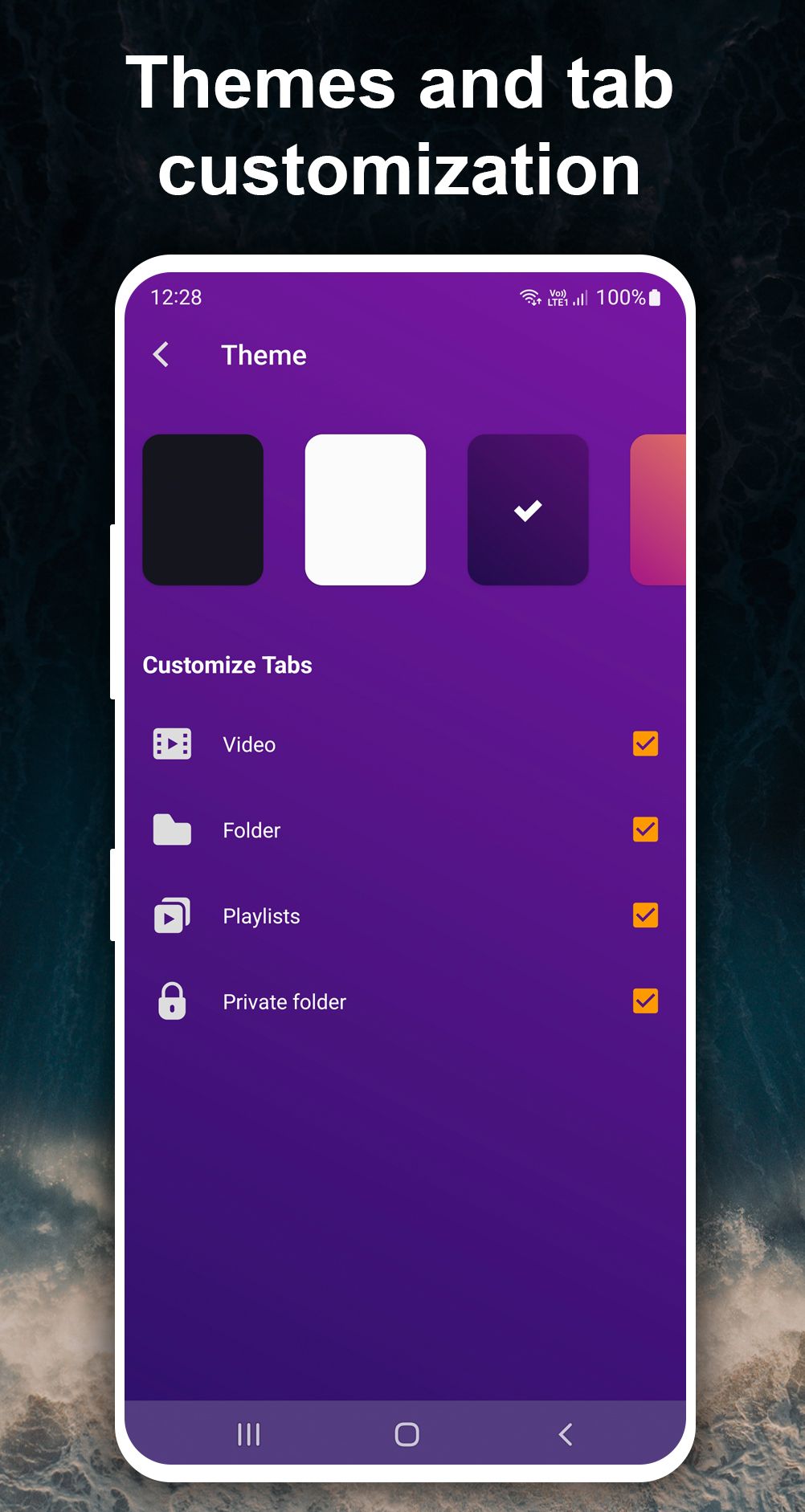 اسکرین شات 8 برنامه Video Player