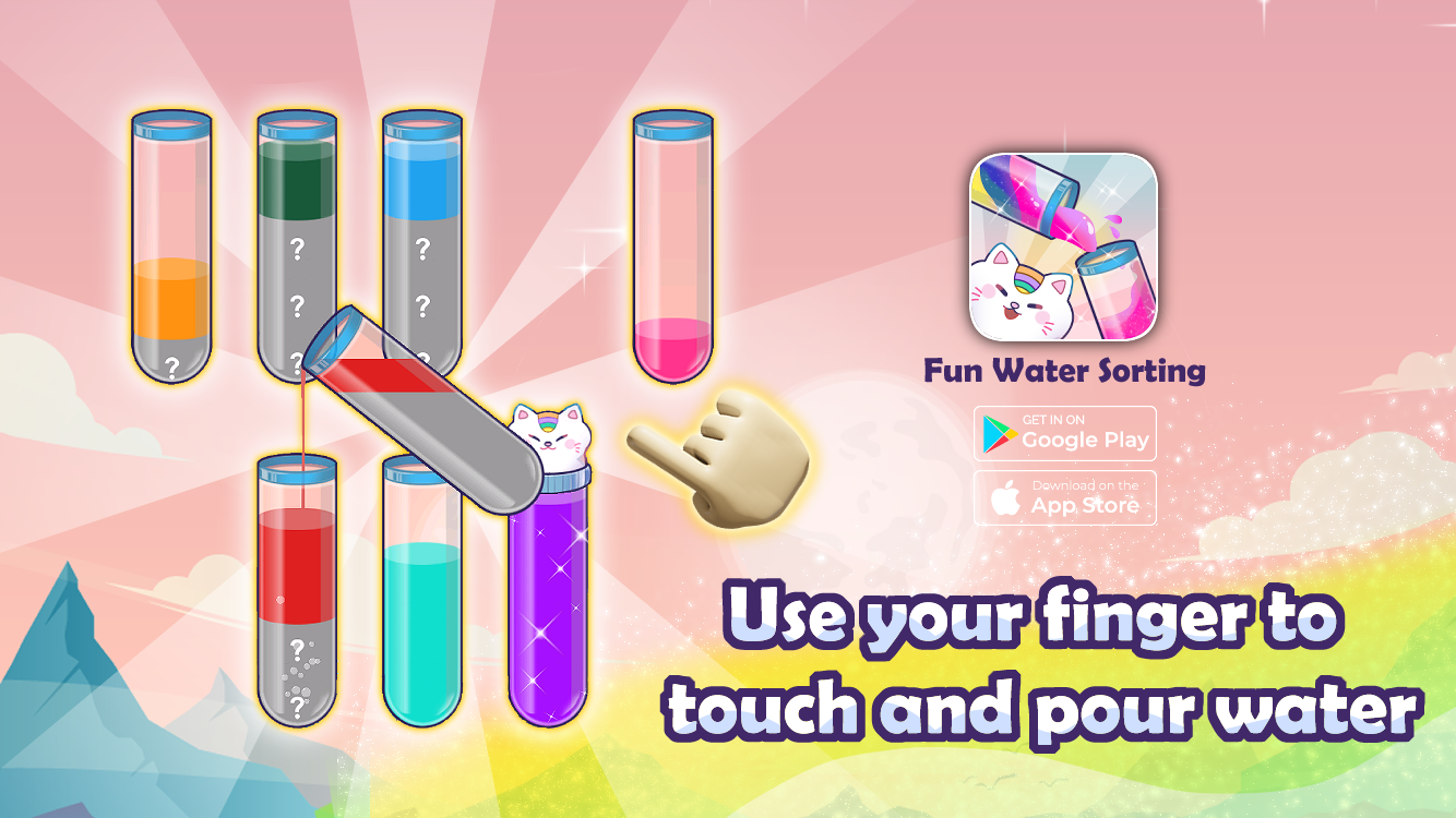 اسکرین شات 1 بازی Fun Water Sorting