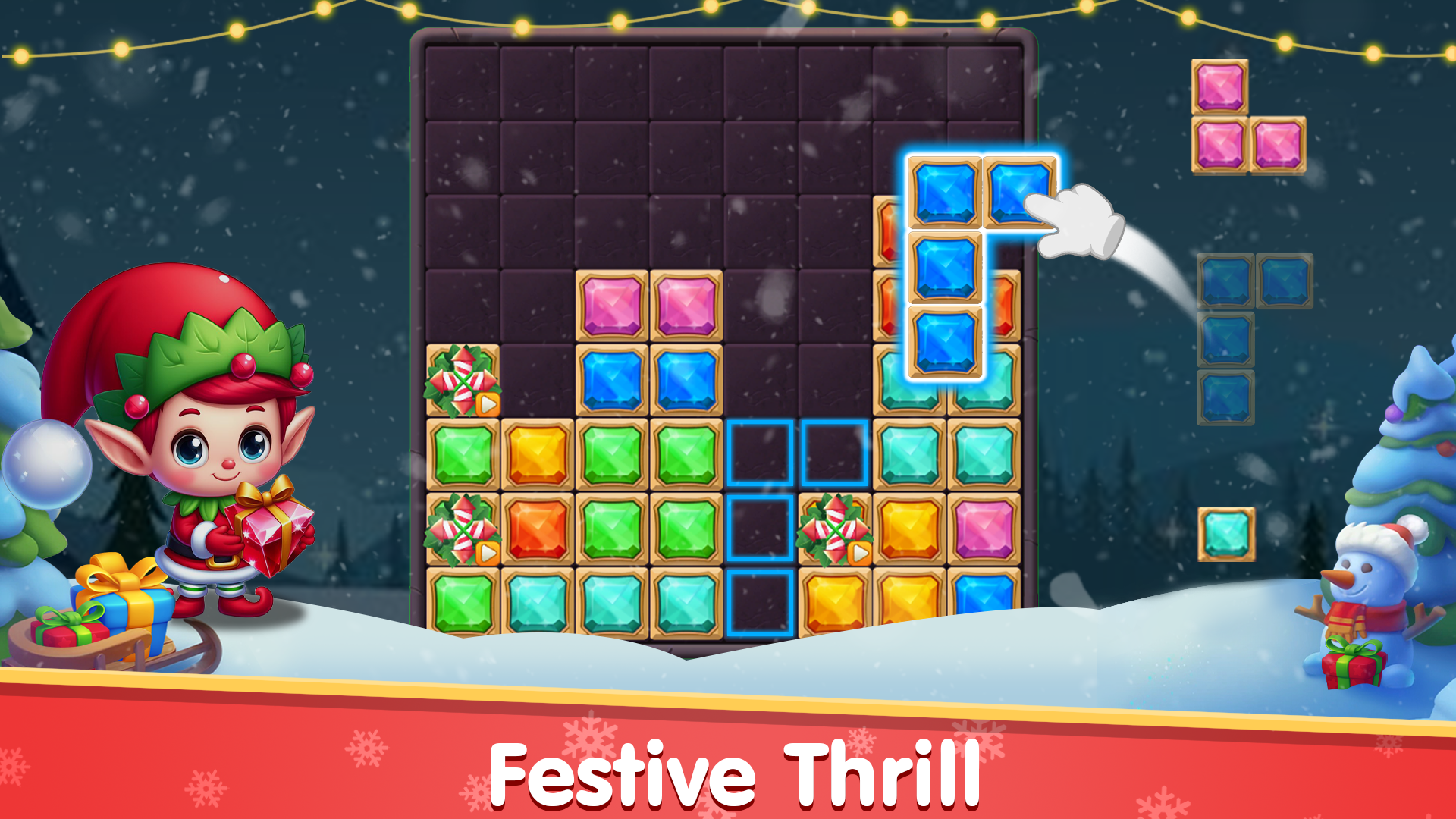 اسکرین شات 1 بازی Jewel Blast: Block Puzzle Z