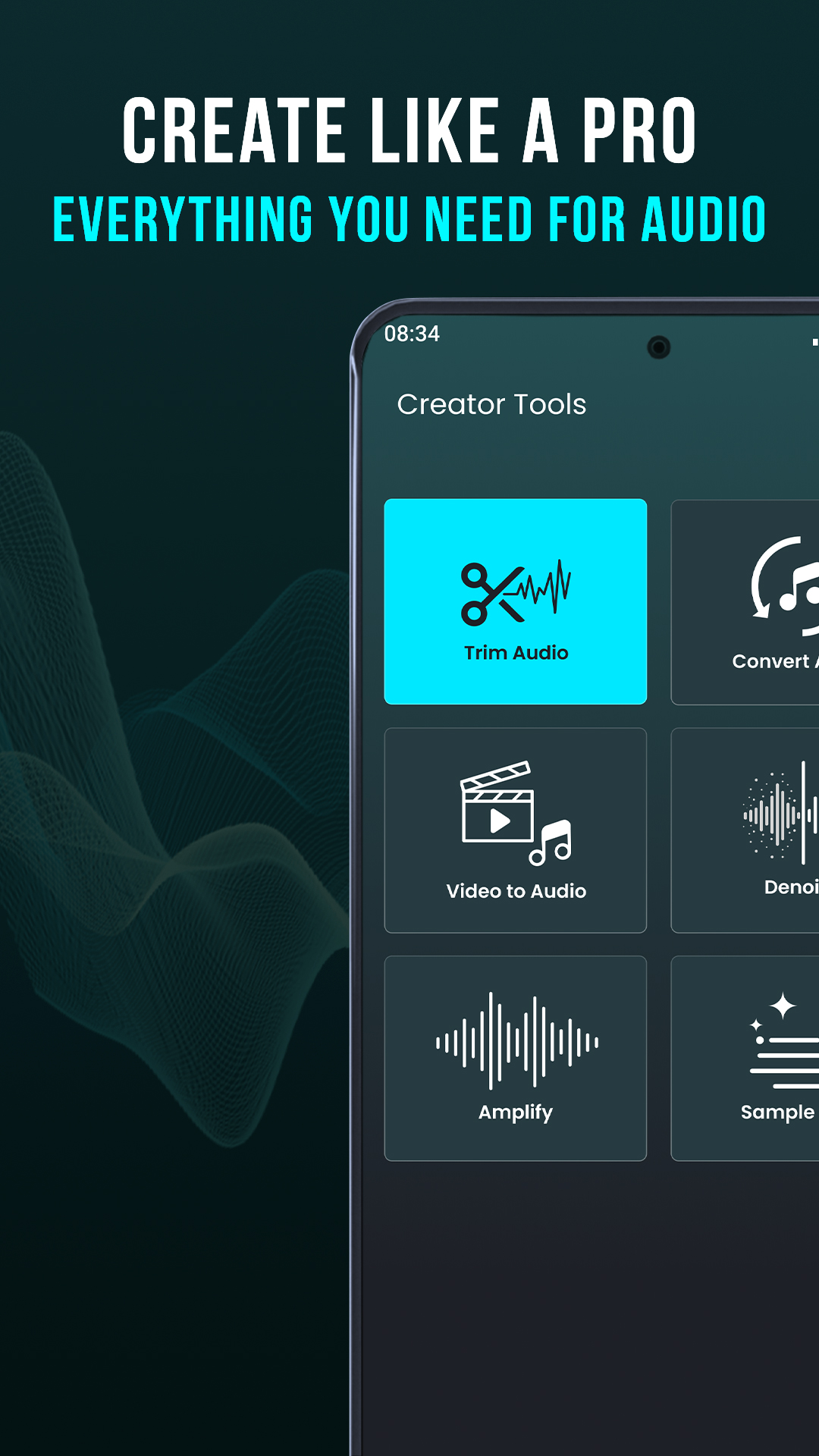 اسکرین شات 3 برنامه AI Vocal Remover - unMix