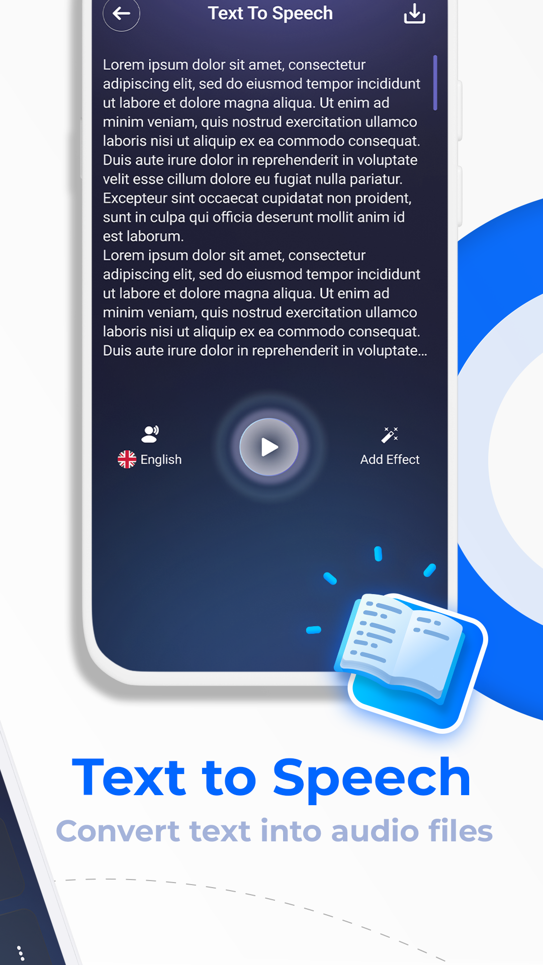 اسکرین شات 5 برنامه Voco: Audio Recorder & Effects