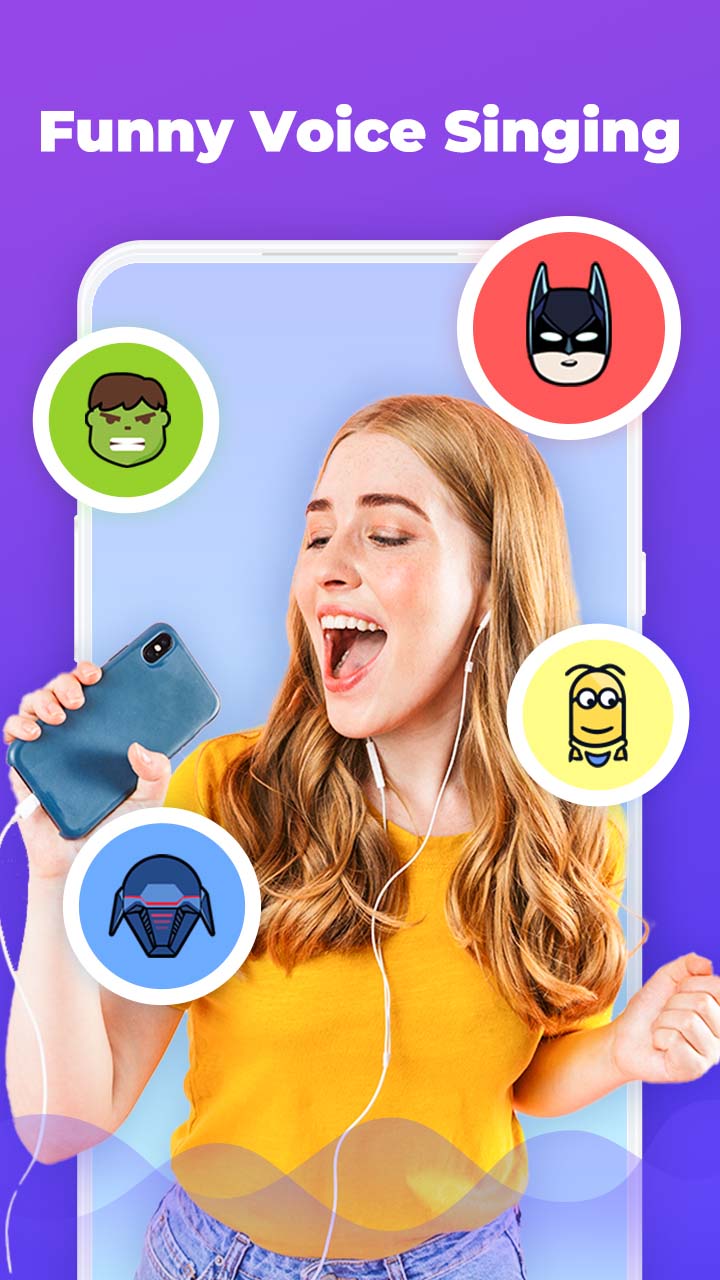 اسکرین شات 5 برنامه Voice Changer - Voice Editor