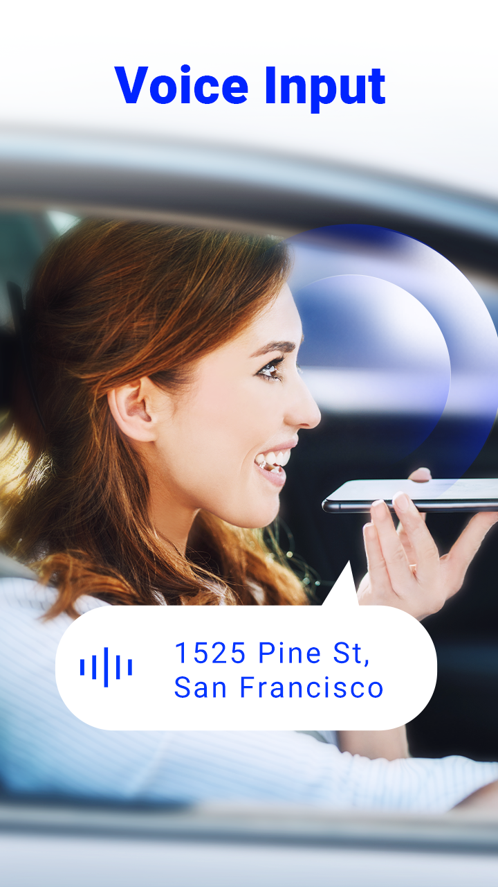 اسکرین شات 1 برنامه GPS Voice Navigation & Radar