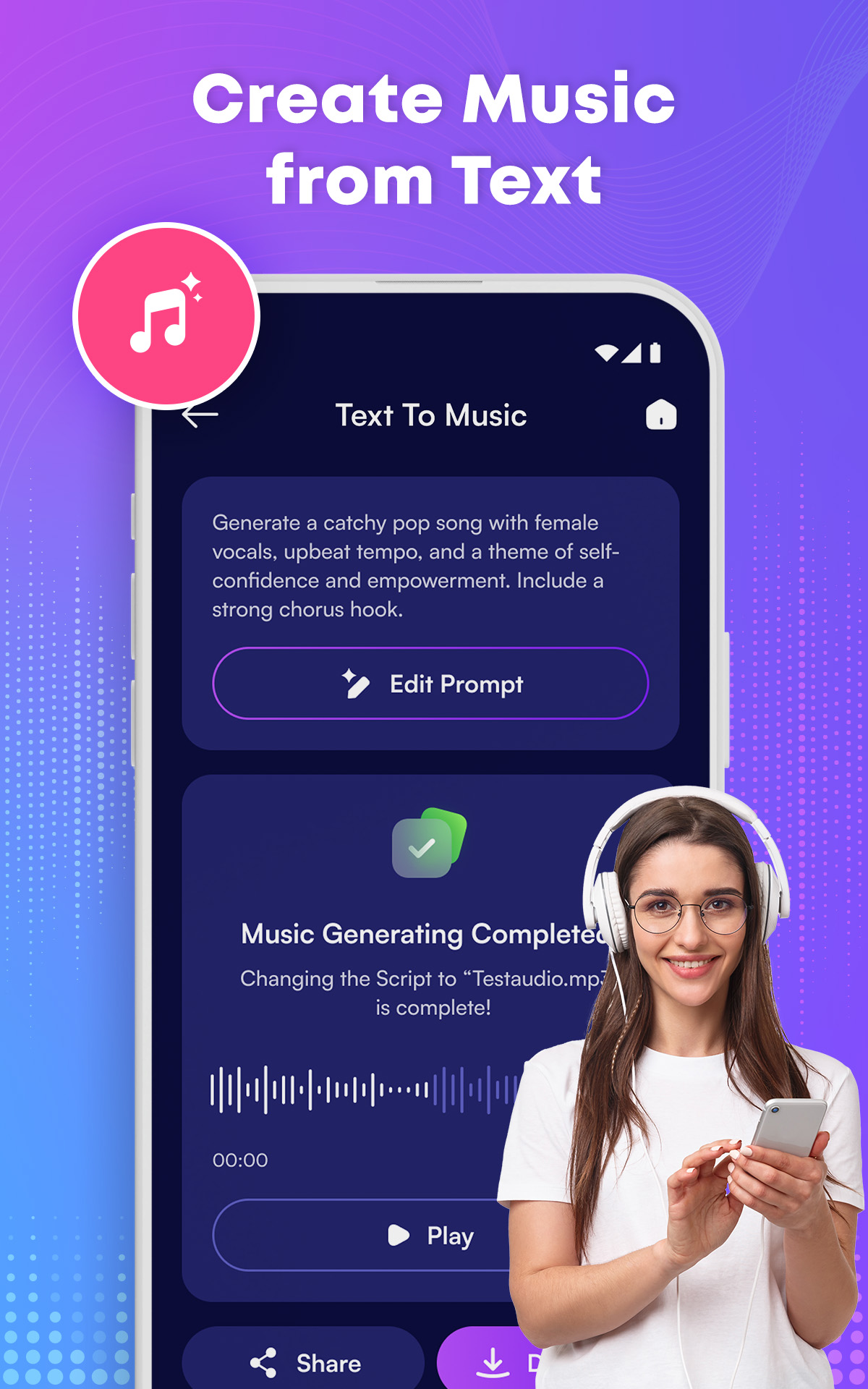 اسکرین شات 4 برنامه AI Voice Changer : Modifier