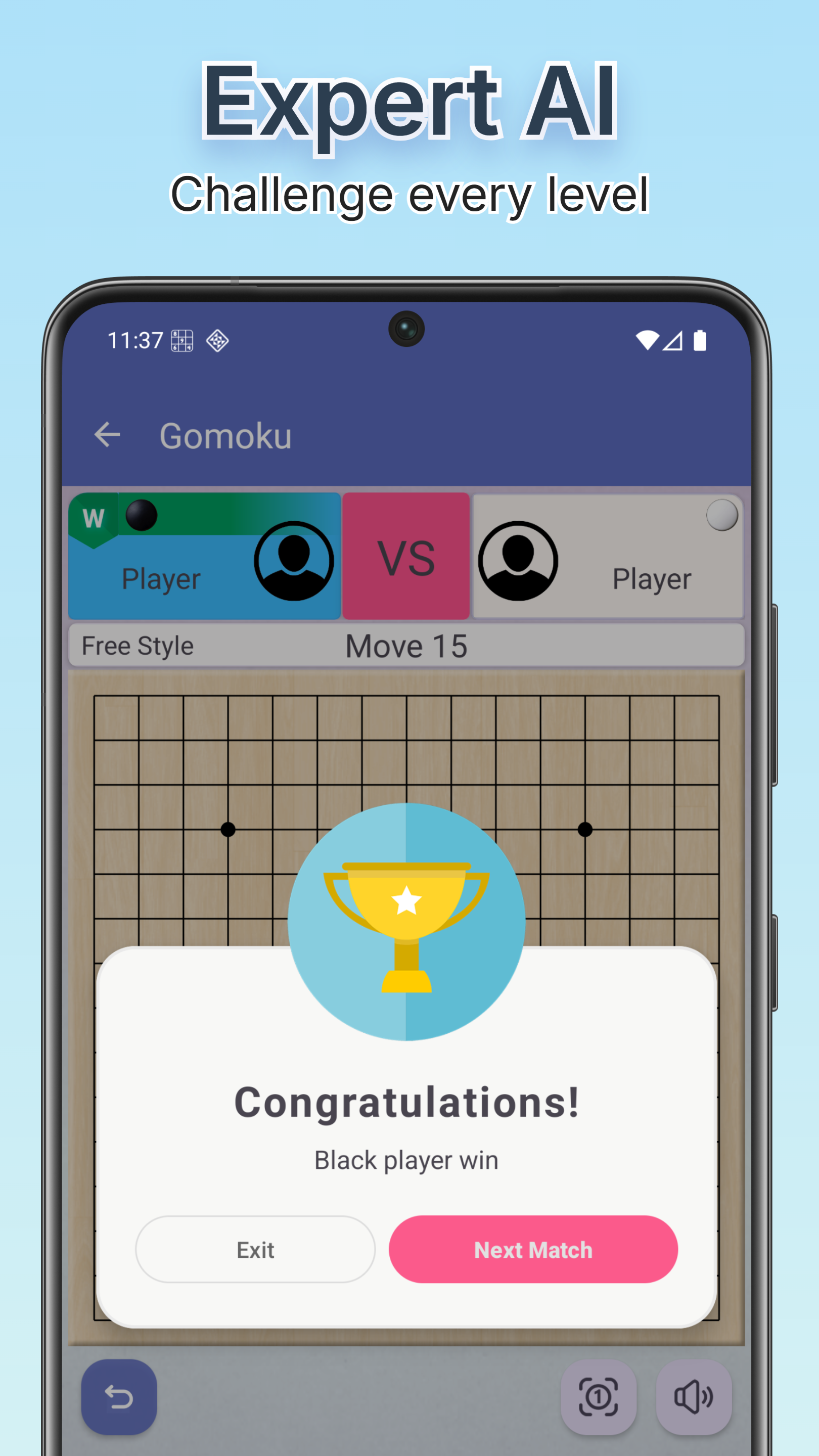 اسکرین شات 6 بازی Gomoku - 2 player Tic Tac Toe