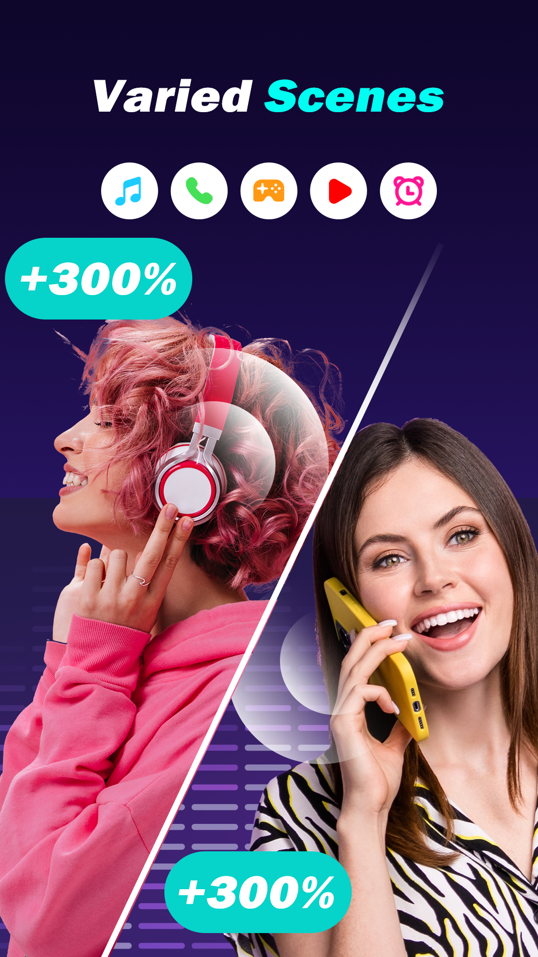 اسکرین شات 6 برنامه Bass Volume Booster-Equalizer