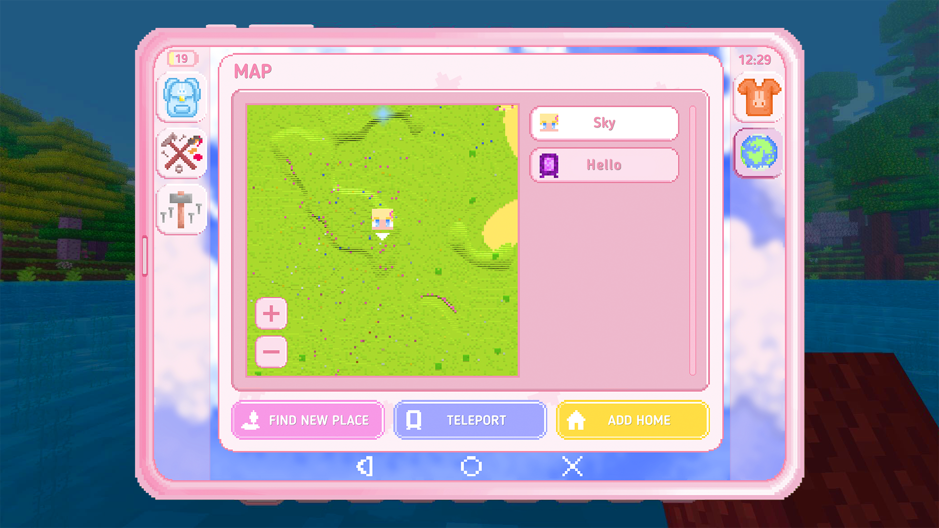 اسکرین شات 3 بازی Kawaii Craft: Build Cute World