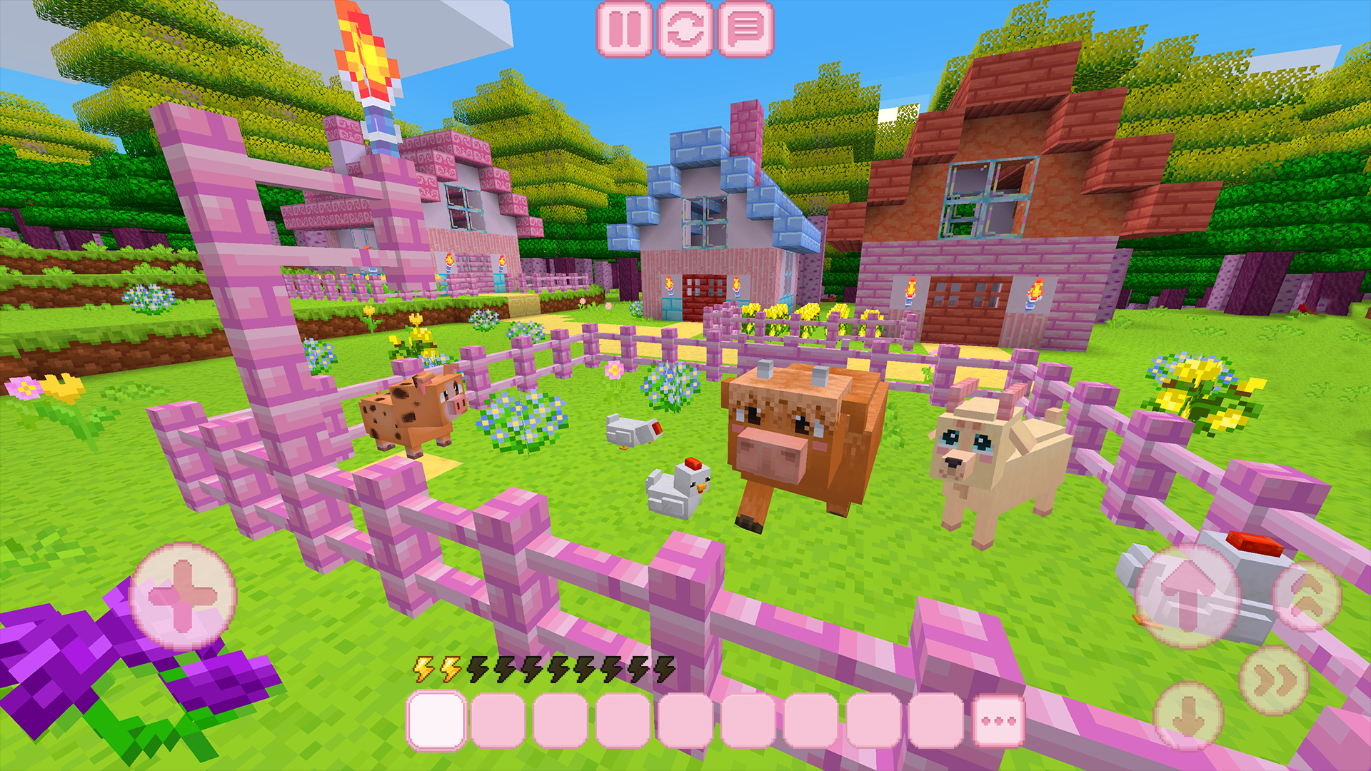 اسکرین شات 5 بازی Kawaii Craft: Build Cute World