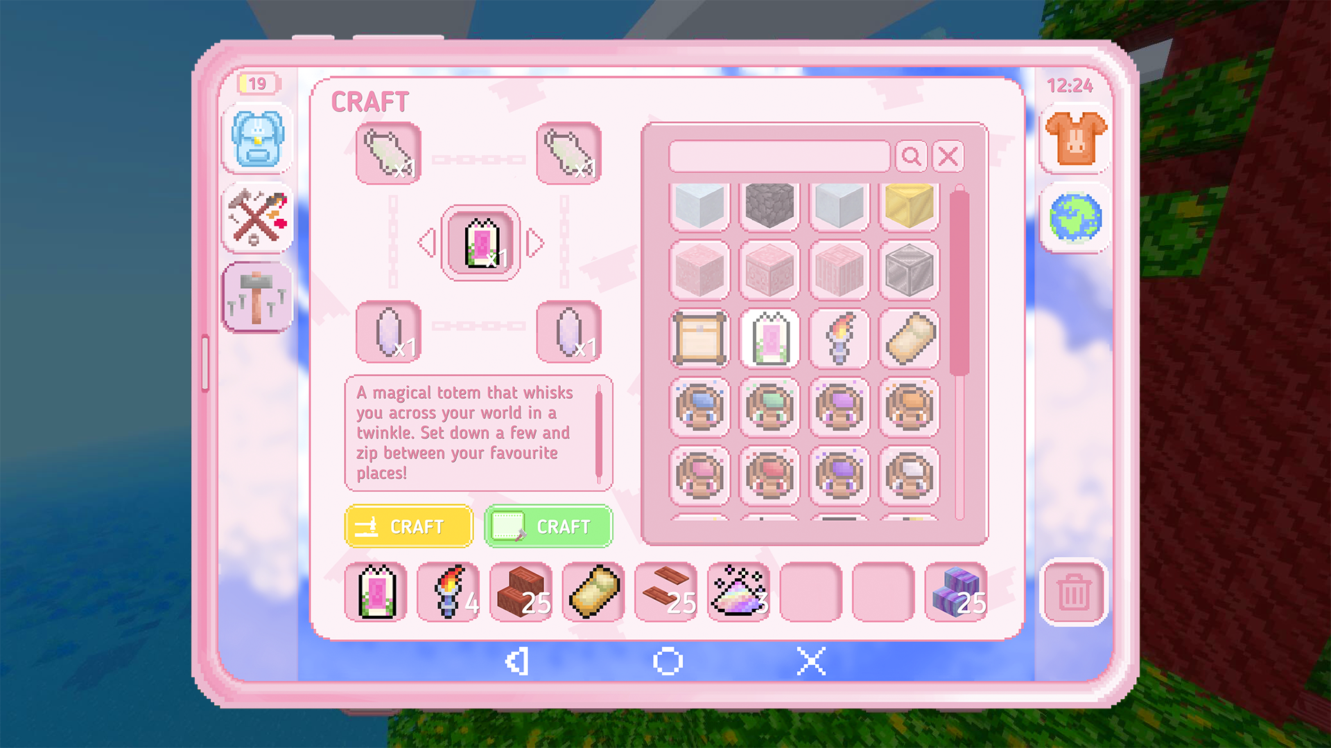 اسکرین شات 6 بازی Kawaii Craft: Build Cute World