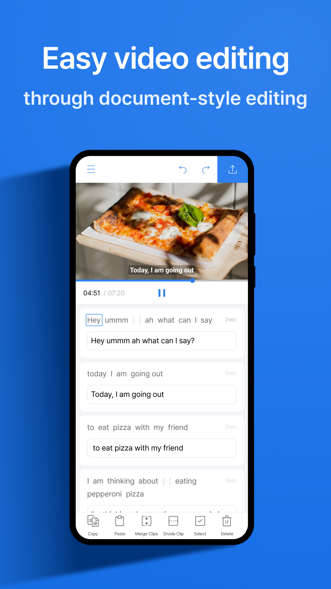 اسکرین شات 1 برنامه Vrew - AI Video Editor & Maker